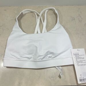 Lululemon White Energy Bra Size 2